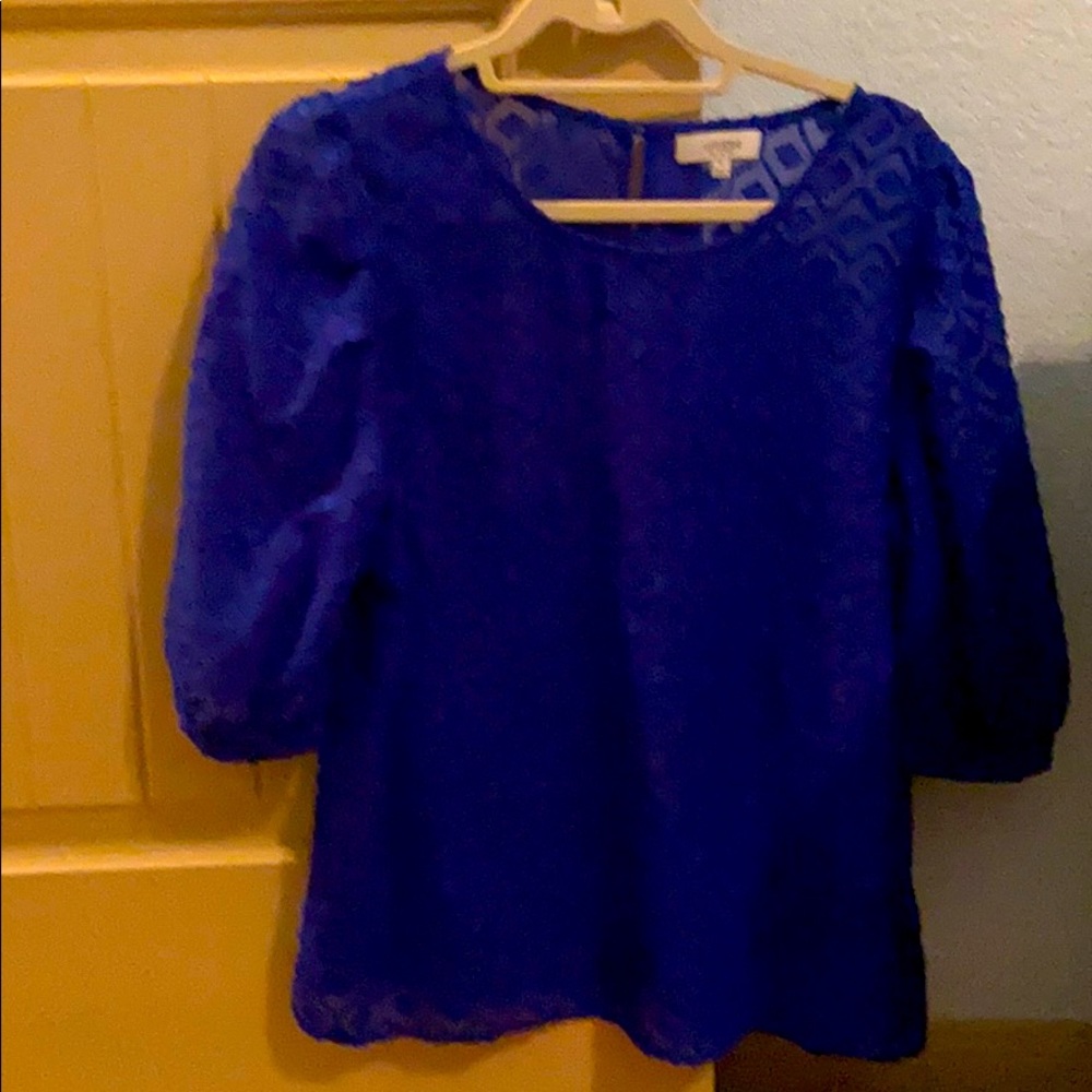 Blue blouse